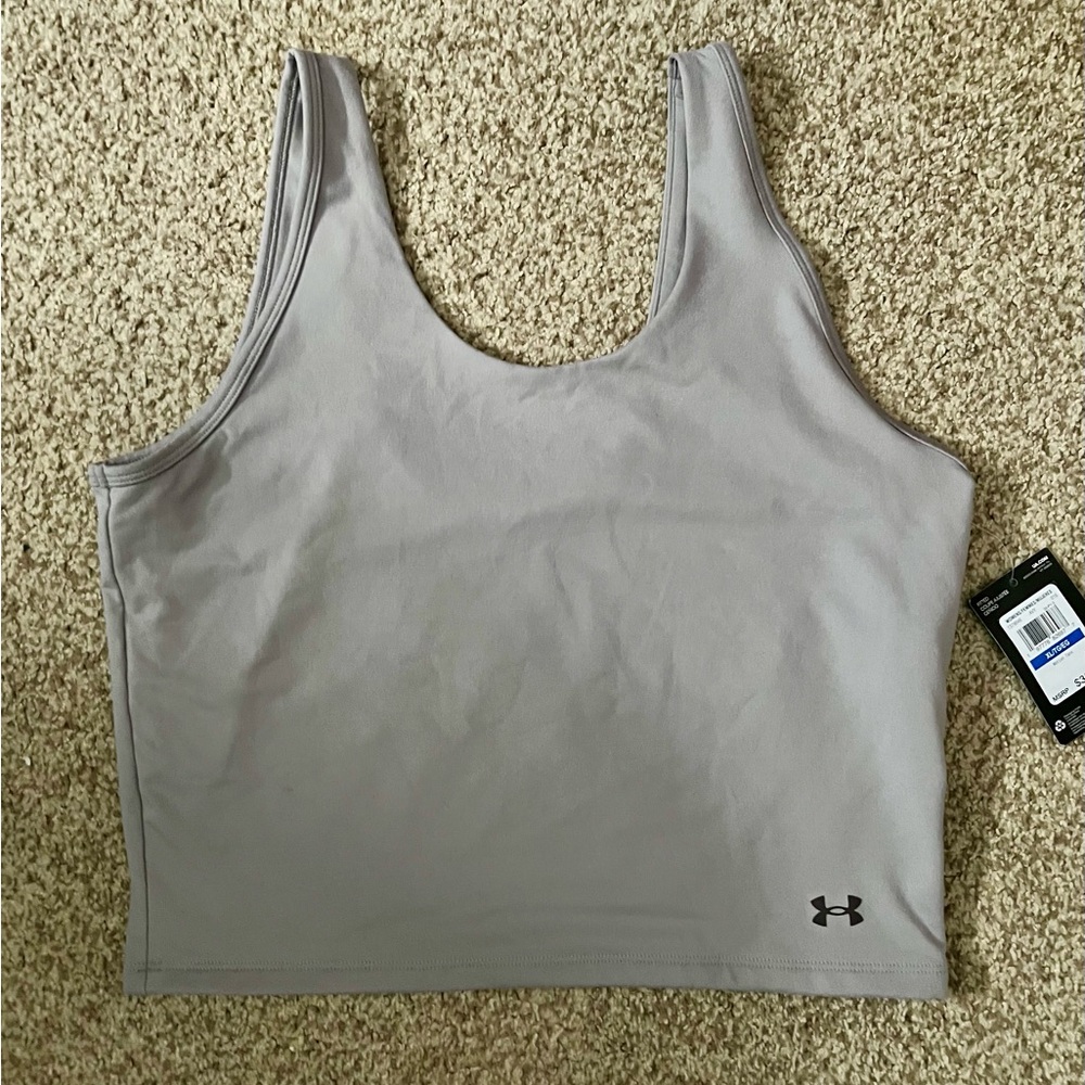 Under Armour Light Gray Athletic Tank
